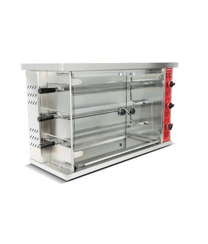 Industrial Gas Chicken Rotisserie -3 Layers
