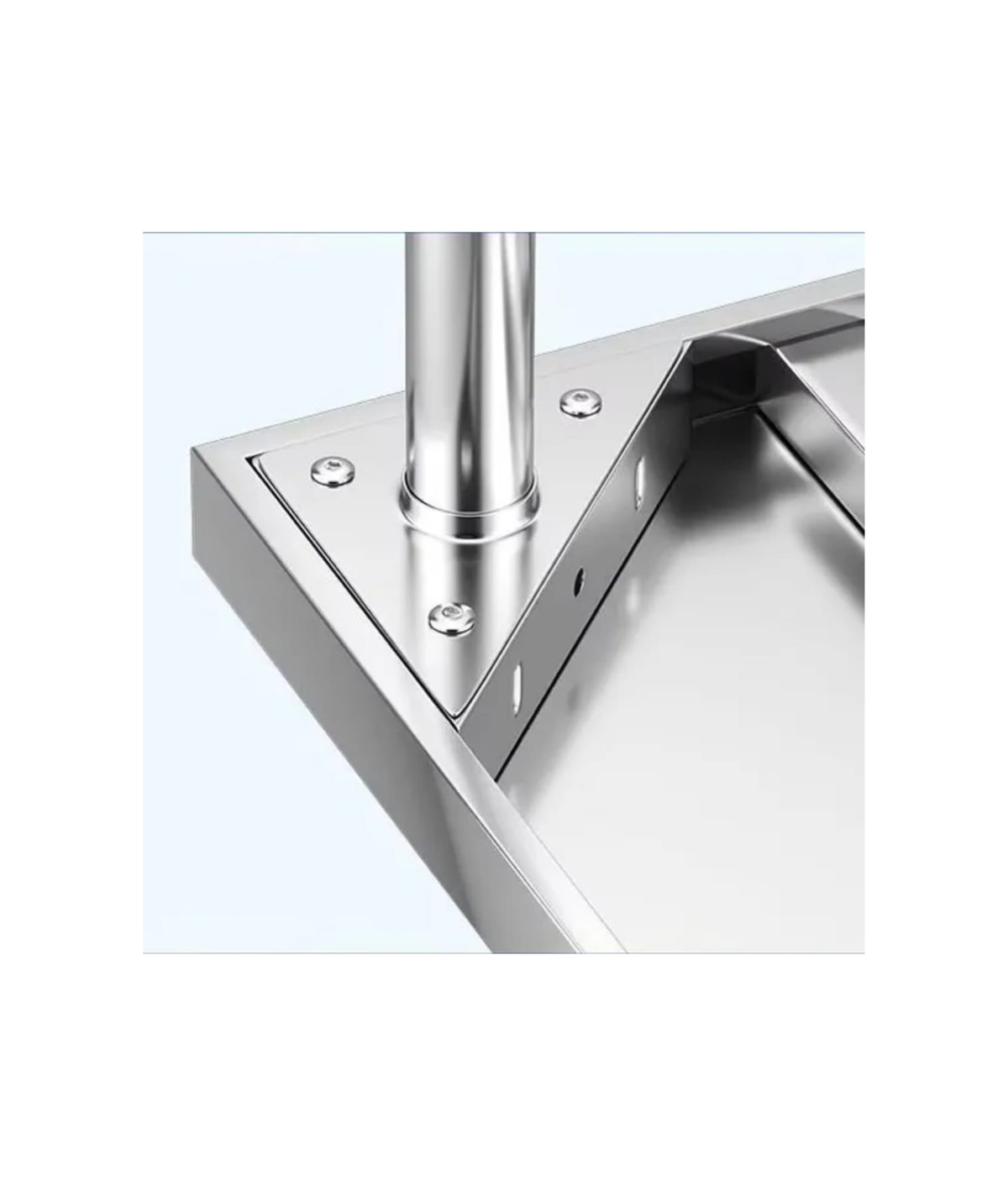 Stainless Steel Working Table 03 Layers 1500 X 600MM