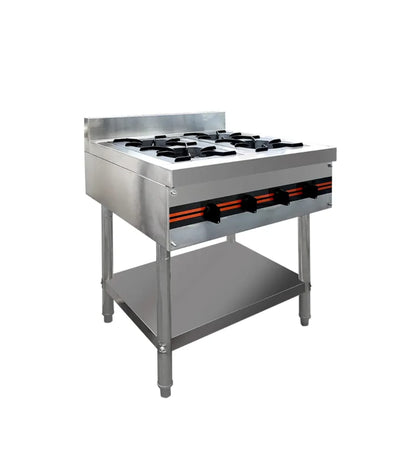 Industrial 04 Burner Stove With Stand (Oriental)