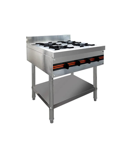 Industrial 04 Burner Stove With Stand (Oriental)