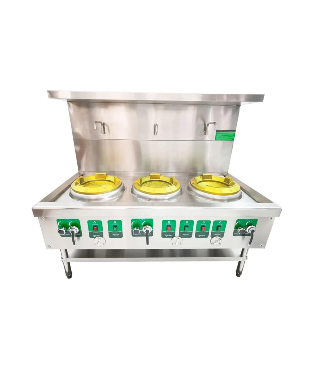 Industrial Wok Burner Triple (With fan)